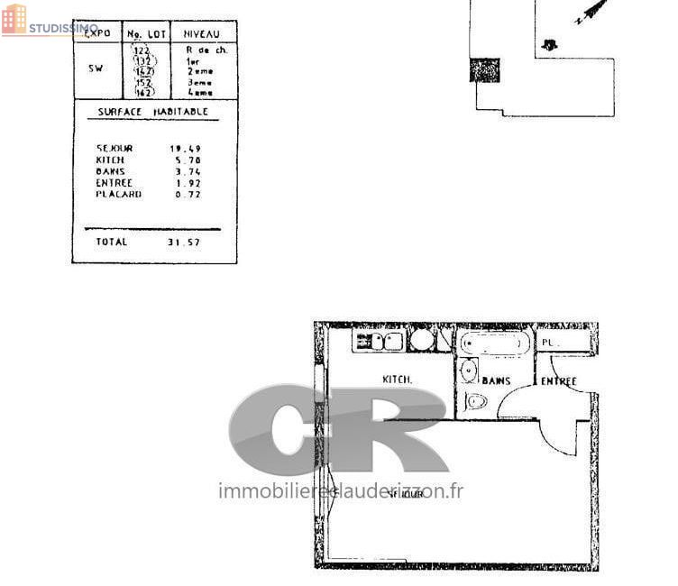 Studio 32m² Nancy 54000 - Photo 0