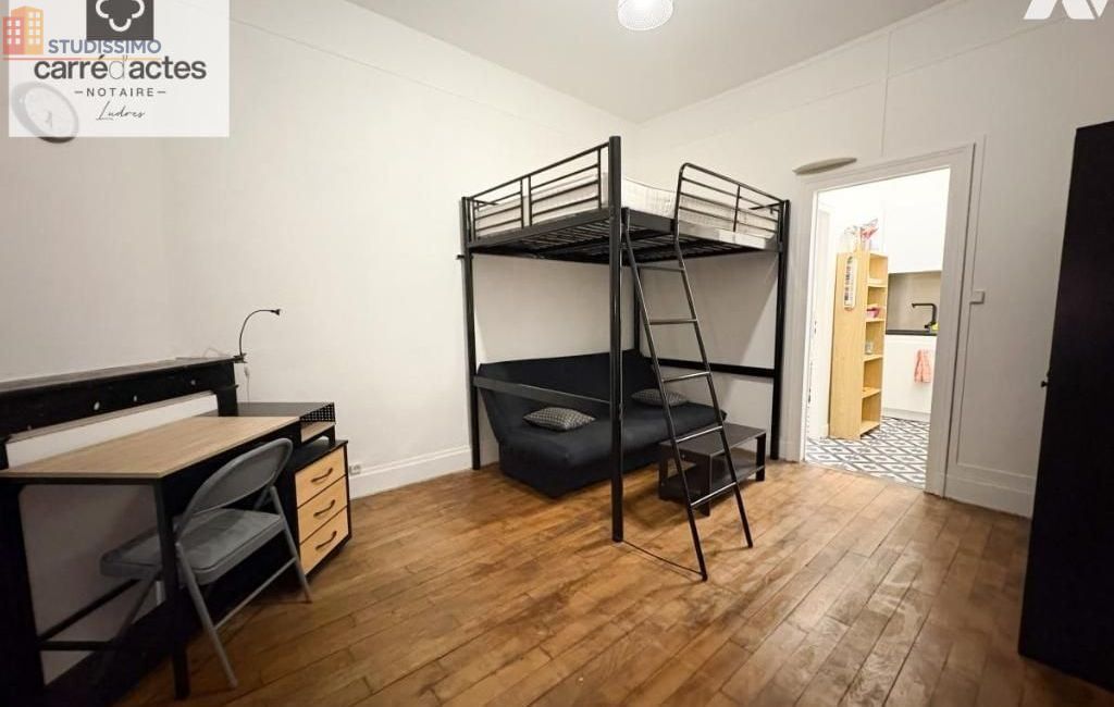 Studio meublé 24m² Nancy - Meublé, 1 pièce - Photo 3