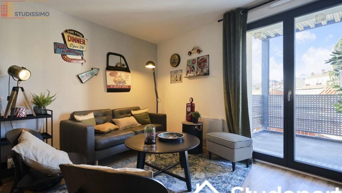 Studio meublé 13m² Nancy 54000 - Meublé, DPE A - Photo 2