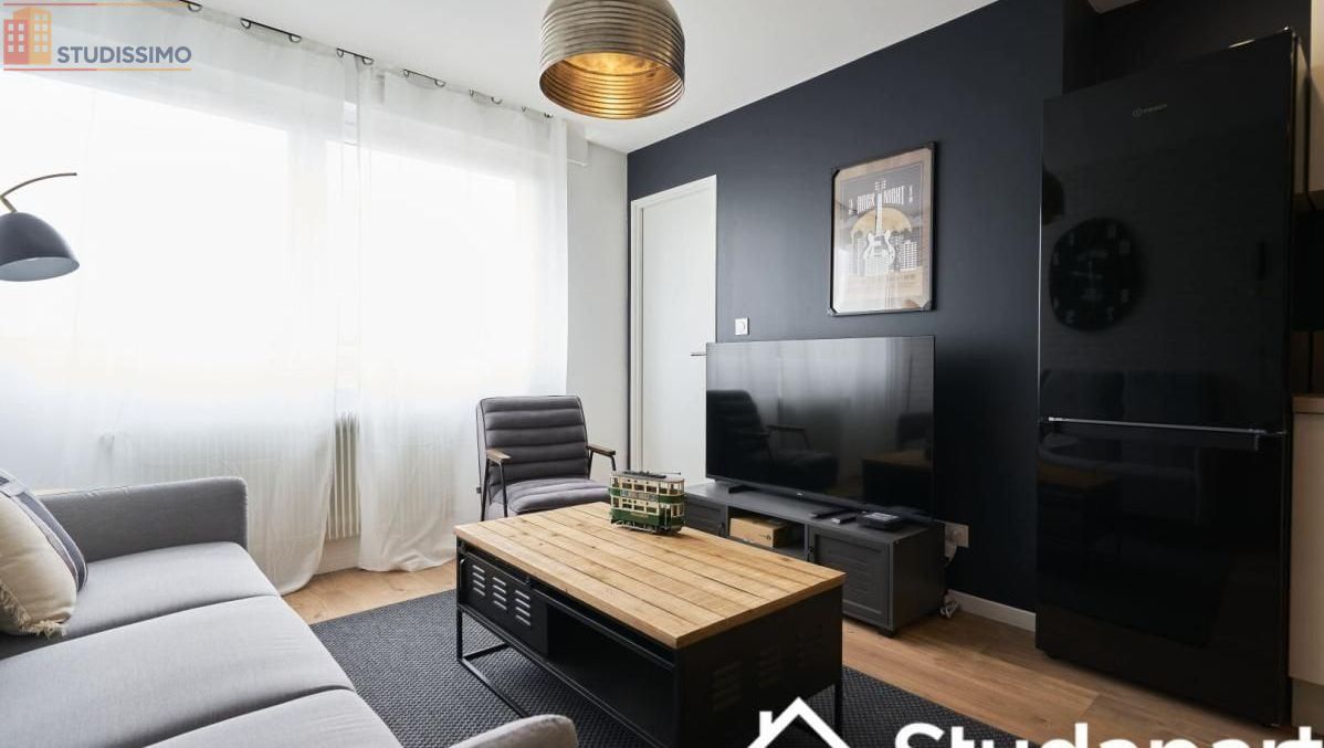 Studio 11m² Nancy 54000 - Meublé, DPE A - Photo 1