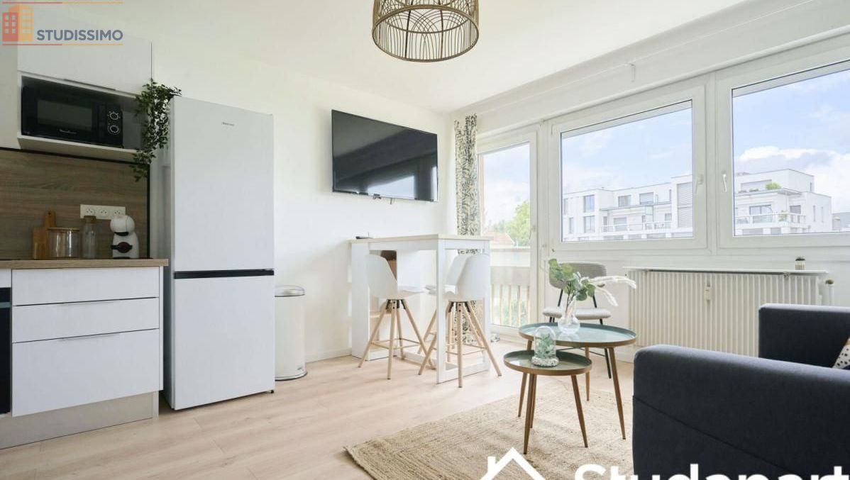 Studio meublé 12m² Nancy 54000 - Meublé, DPE A - Photo 3