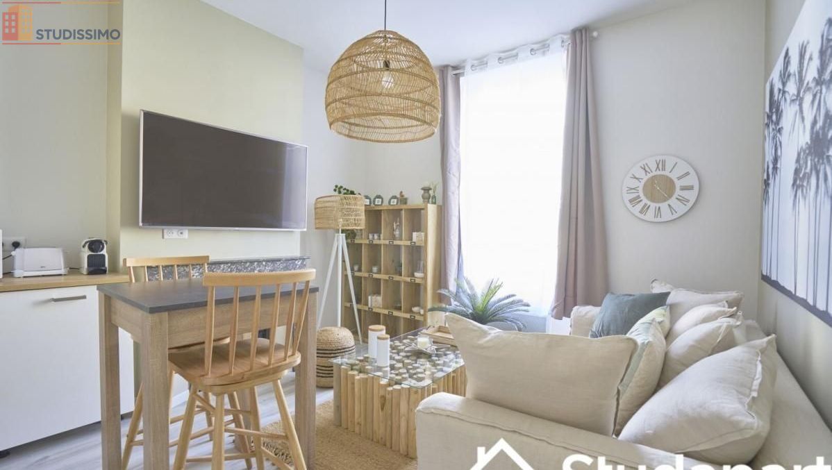 Studio meublé 14m² Nancy centre - Meublé, DPE A - Photo 2