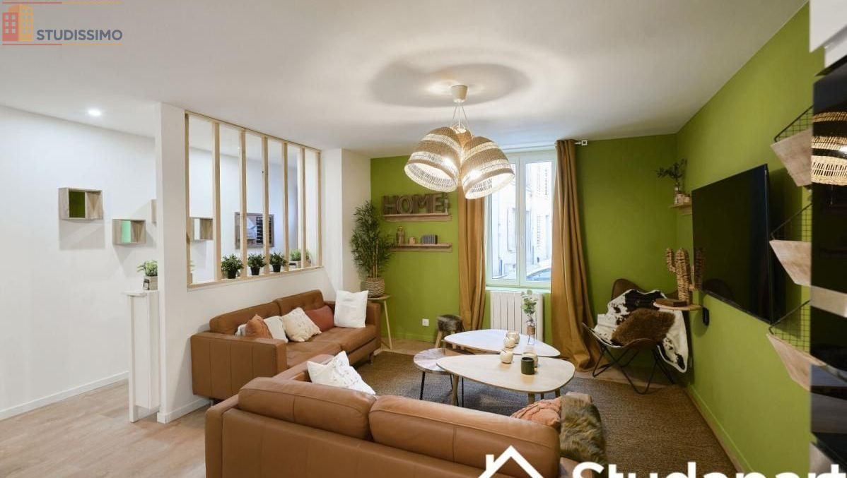 Studio meublé 12m² Nancy 54000 - Meublé, DPE A - Photo 1