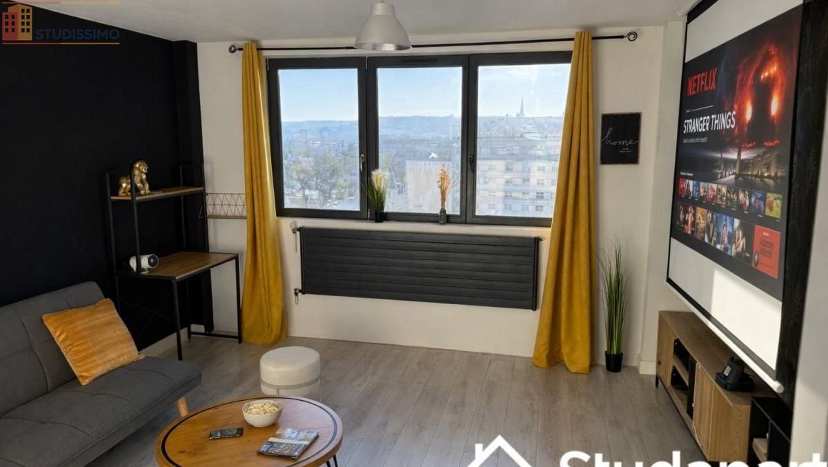 Studio meublé 15m² Nancy 54000 - Lumineux, 9e étage - Photo 4