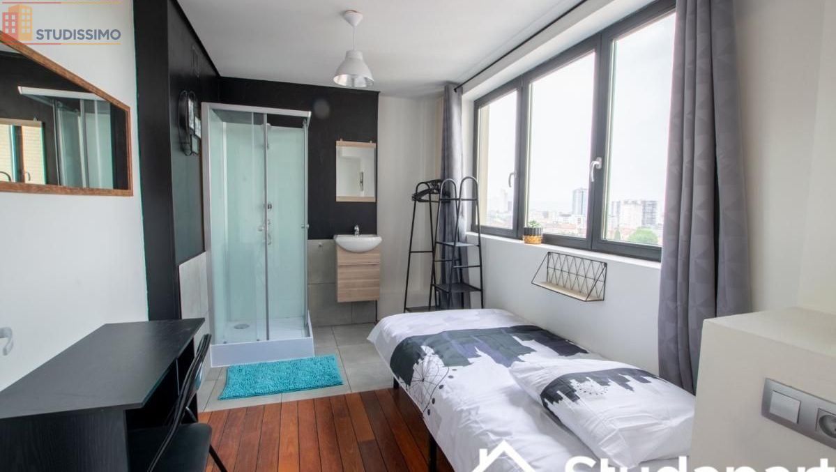 Studio meublé 15m² Nancy 54000 - Lumineux, 9e étage - Photo 1