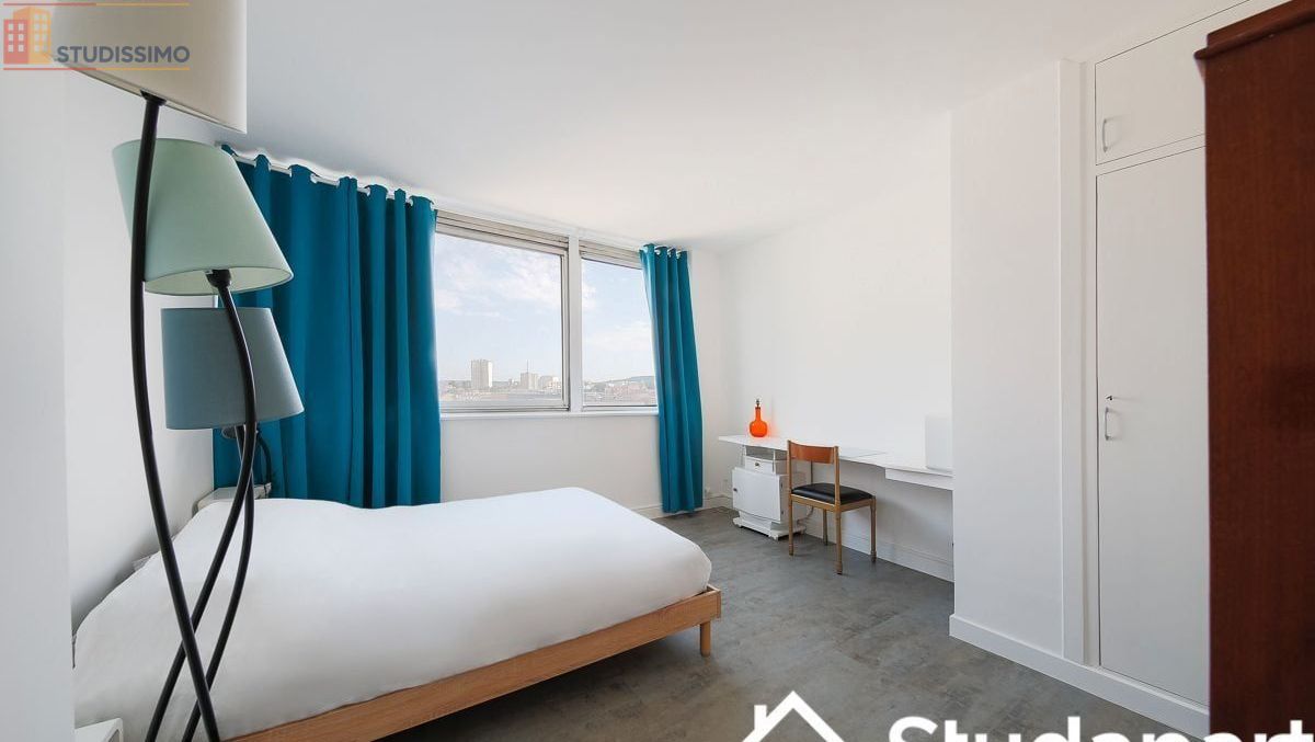 Studio meublé 11m² Nancy 54000 - Lumineux, 6e étage - Photo 3