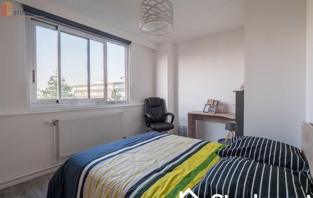 Studio meublé 11m² Vandoeuvre-lès-Nancy - Meublé, 4e étage - Photo 1
