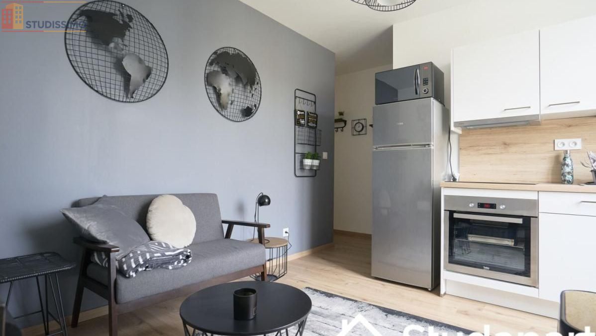 Studio meublé 10m² Nancy 54000 - Meublé, DPE A - Photo 2