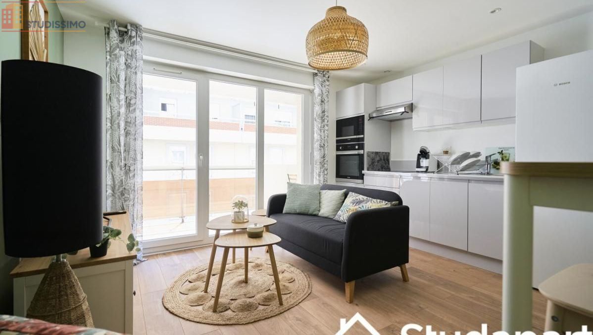 Studio meublé 11m² Nancy 54000 - Meublé, DPE A - Photo 1