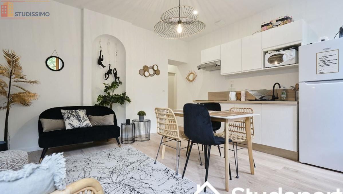 Studio meublé 13m² Nancy 54000 - Meublé, DPE A - Photo 1
