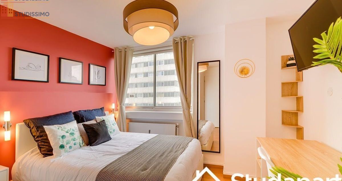 Studio meublé 13m² Vandoeuvre-lès-Nancy - 6e étage, lumineux - Photo 4