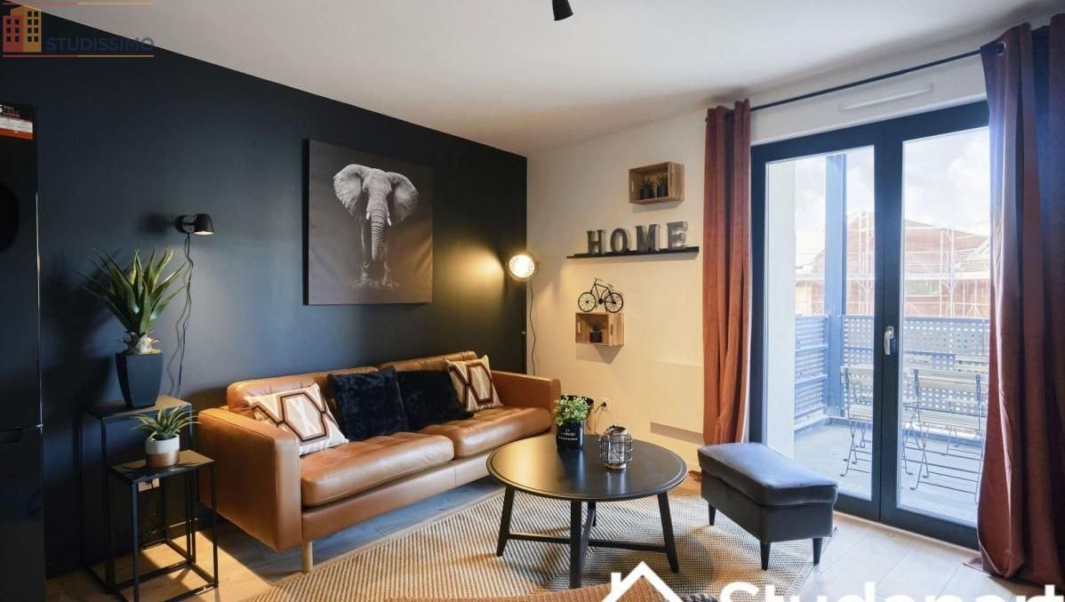 Studio meublé 13m² Nancy 54000 - Meublé, DPE A - Photo 1