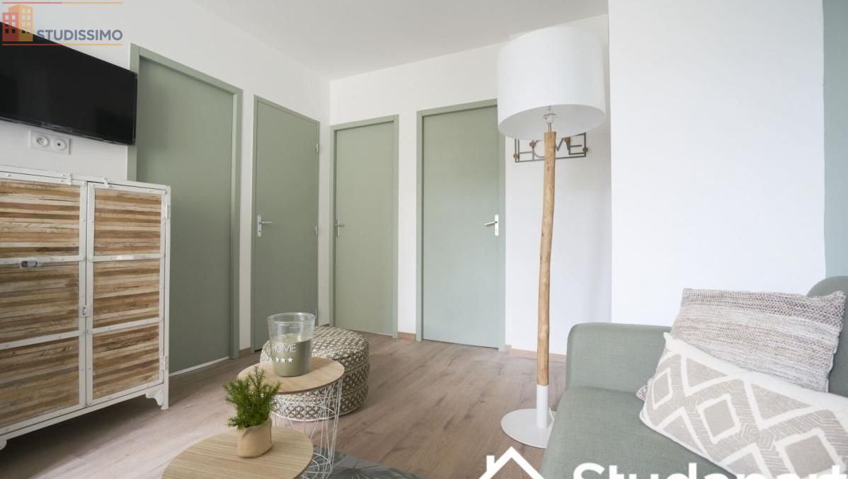 Studio meublé 9m² Nancy 54000 - Meublé, DPE A - Photo 1
