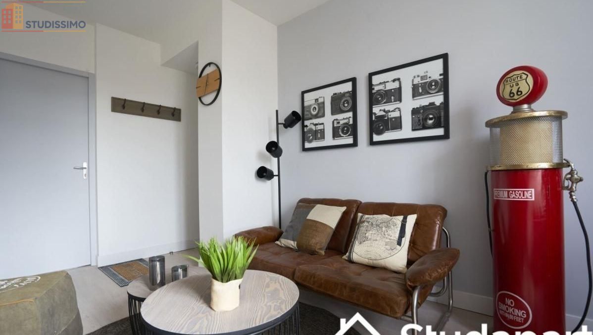 Studio meublé 11m² Nancy 54000 - Meublé, DPE A - Photo 3