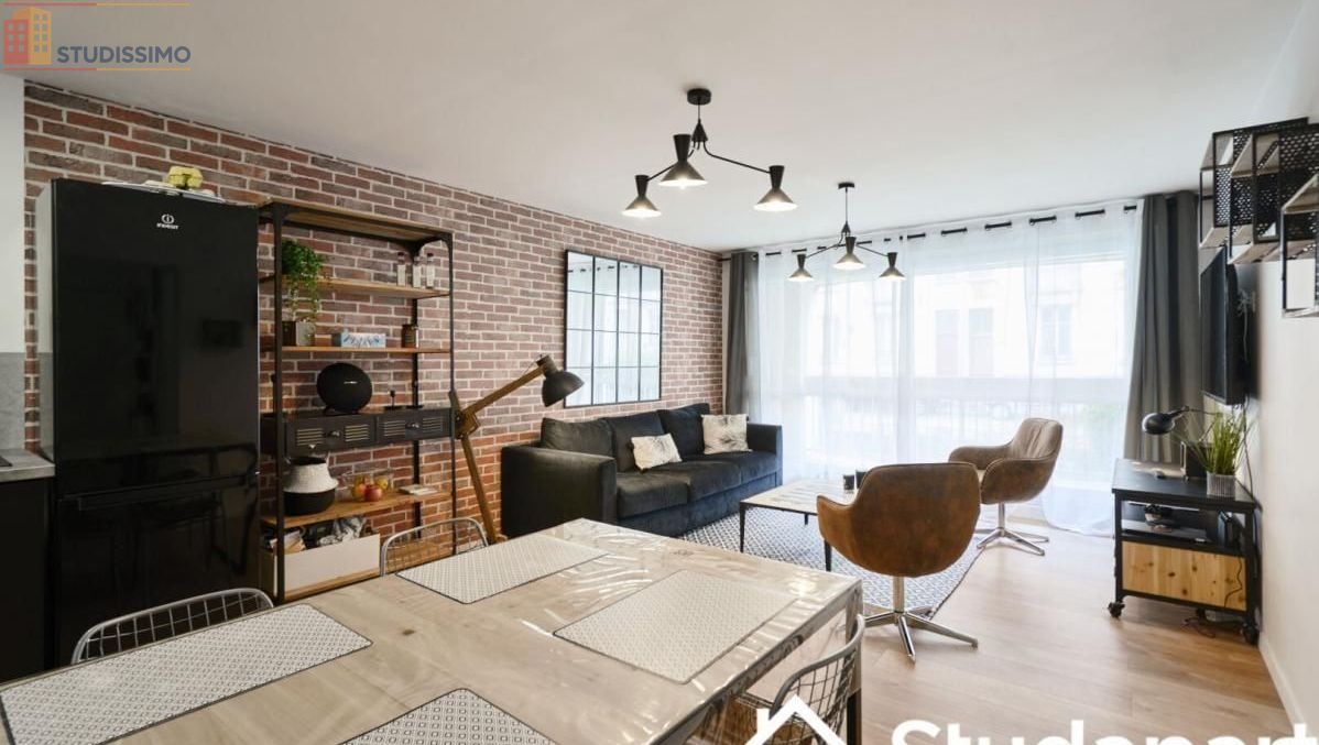 Studio meublé 12m² Nancy 54000 - Meublé, DPE A - Photo 2