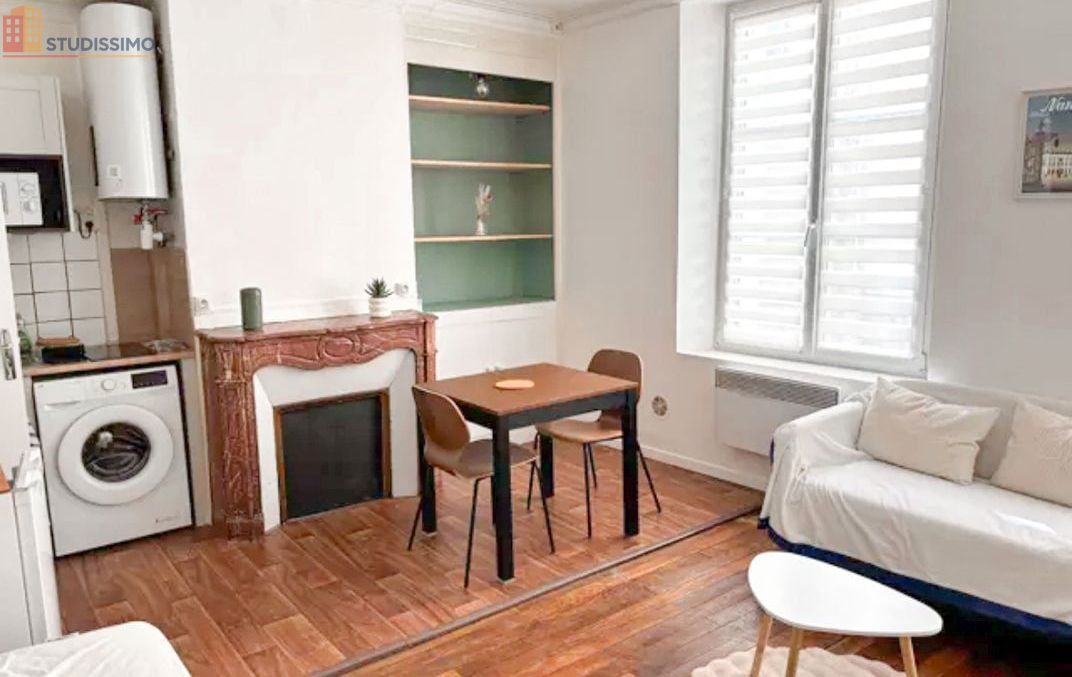 Studio meublé 28m² Nancy 54000 - Meublé, lumineux - Photo 1