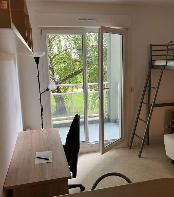 Studio meublé 19m² Vandoeuvre-lès-Nancy - Balcon, parking privé - Photo 4