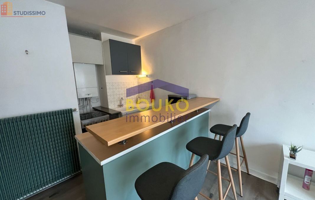 Studio meublé 26m² Villers-lès-Nancy - Meublé, DPE D - Photo 4