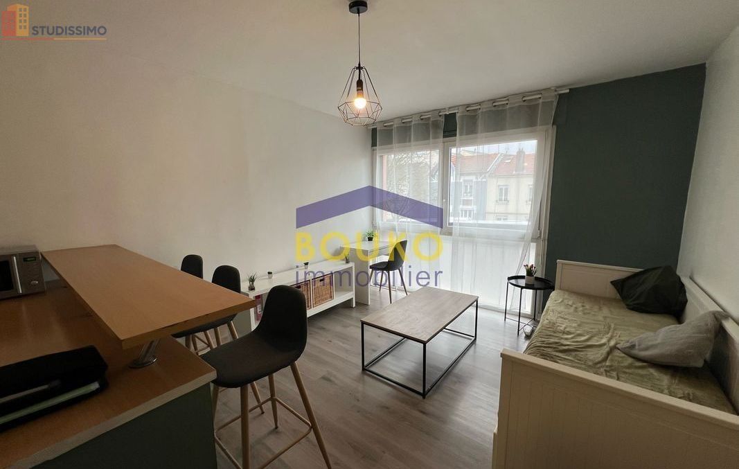 Studio meublé 26m² Villers-lès-Nancy - Meublé, DPE D - Photo 1