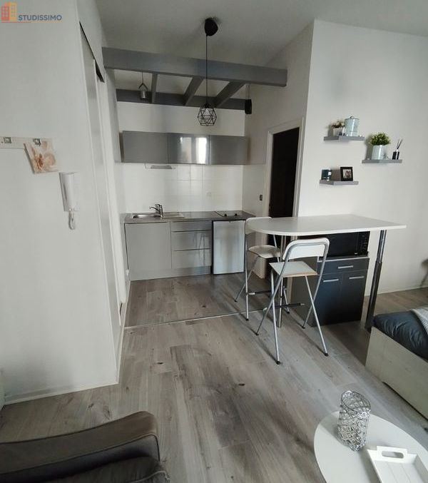 Studio meublé 28m² Nancy 54000 - Proche Artem, pôle thermal - Photo 2