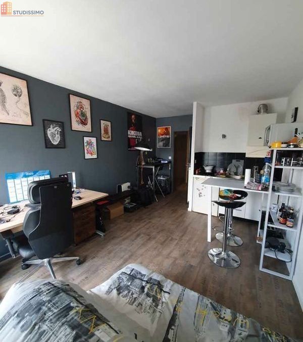 Studio meublé 23m² Vandoeuvre-lès-Nancy - Meublé, 3e étage - Photo 4