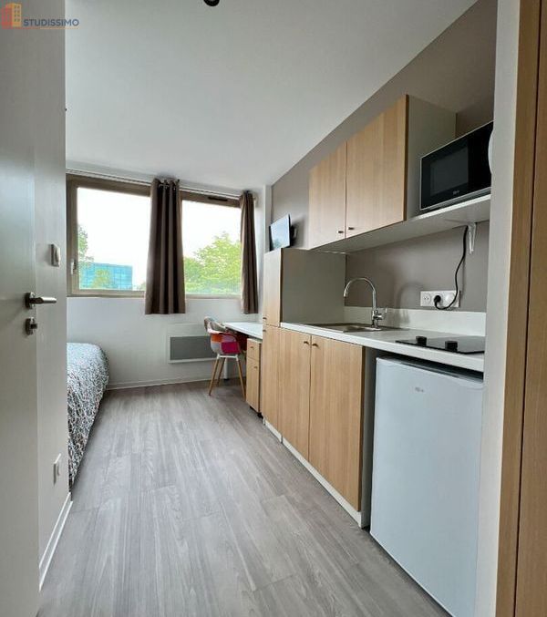 Studio meublé 15m² Vandoeuvre-lès-Nancy - Meublé, 1er étage - Photo 9
