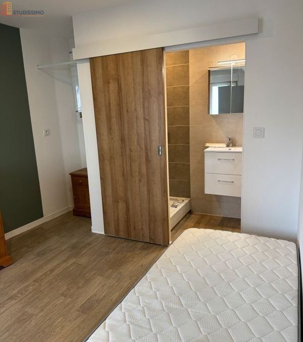 Studio meublé 18m² Vandoeuvre-lès-Nancy - Terrasse, jardin communal - Photo 1