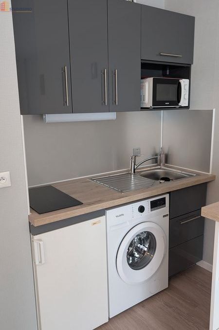 Studio meublé 23m² Vandoeuvre-lès-Nancy - Parking couvert, cave - Photo 15