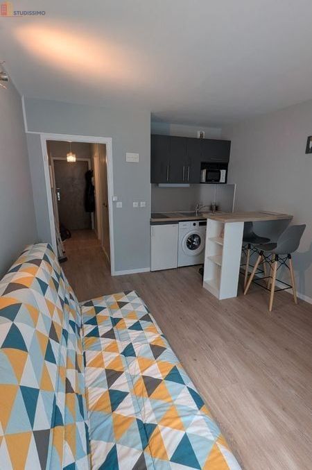 Studio meublé 23m² Vandoeuvre-lès-Nancy - Parking couvert, cave - Photo 9