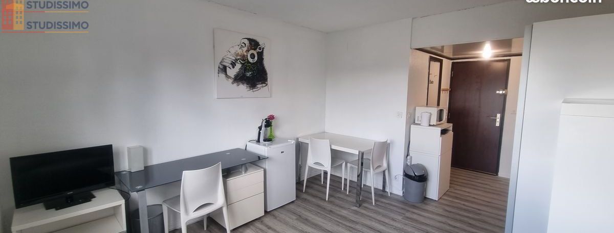 Studio meublé 21m² Vandoeuvre-lès-Nancy - Proche CHU Brabois - Photo 4