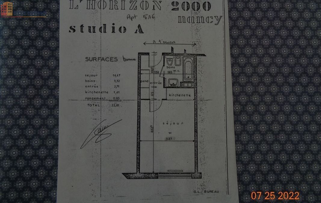 Studio 23m² Nancy 54000 - Photo 2
