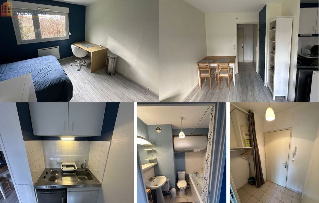 Studio meublé 22m² Nancy 54000 - Calme, sécurisé, verdure - Photo 4