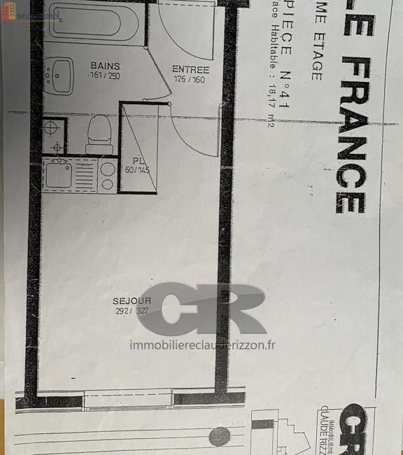 Studio 18m² Nancy - Étage élevé, lumineux - Photo 1