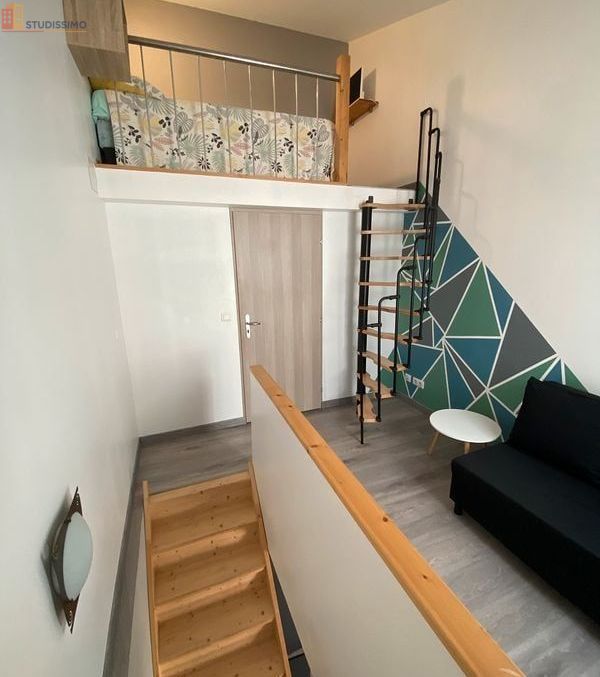 Studio meublé 35m² Nancy 54000 - Mezzanine, lumineux - Photo 2