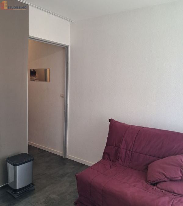 Studio meublé 20m² Vandoeuvre-lès-Nancy - Meublé, DPE D - Photo 5