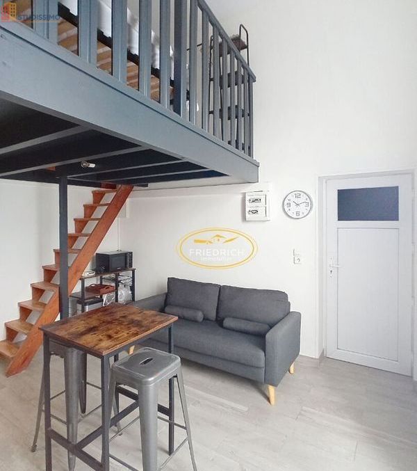 Studio meublé 17m² Bar-le-Duc - Meublé, DPE D - Photo 4