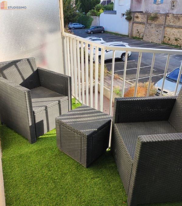 Studio meublé 27m² Lorient 56100 - Parking, lumineux - Photo 4