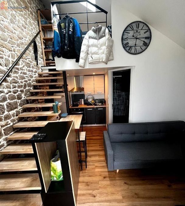 Studio meublé 25m² Plouhinec - Duplex, entièrement rénové - Photo 4