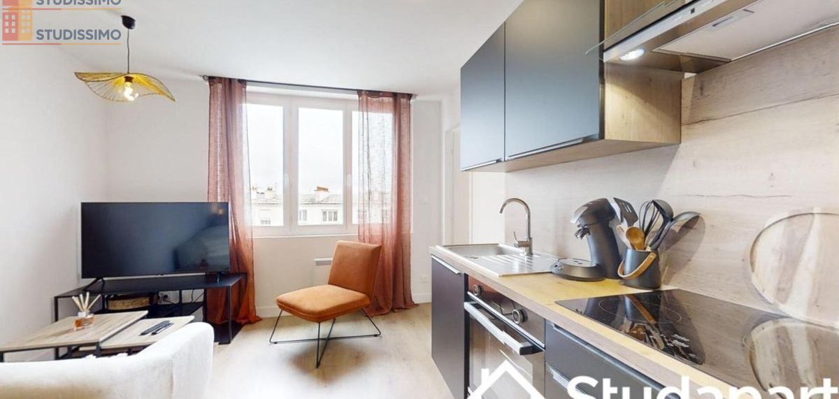 Studio meublé 10m² Lorient - Meublé, DPE A - Photo 4