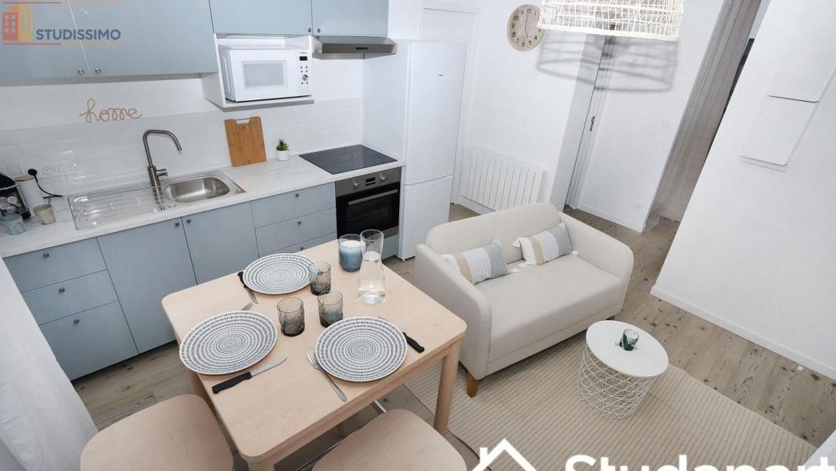 Studio meublé 13m² Lorient - Meublé, DPE A - Photo 3