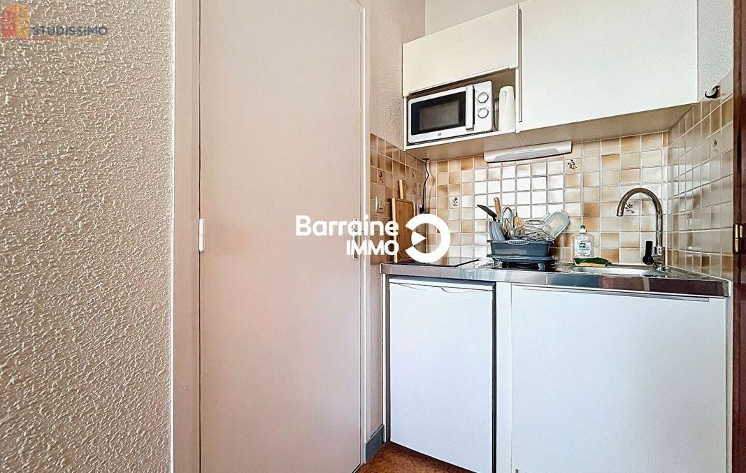 Studio 14m² Larmor-Plage - Meublé, dernier étage - Photo 12