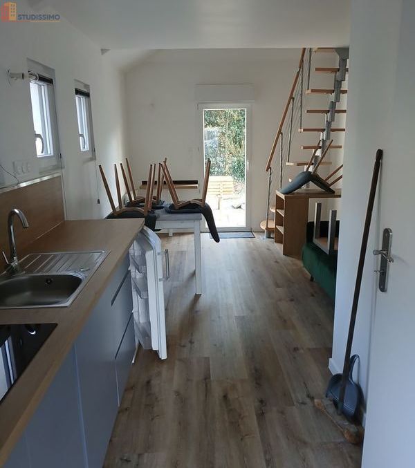 Studio meublé 21m² Vannes centre-ouest - Meublé, DPE D - Photo 2