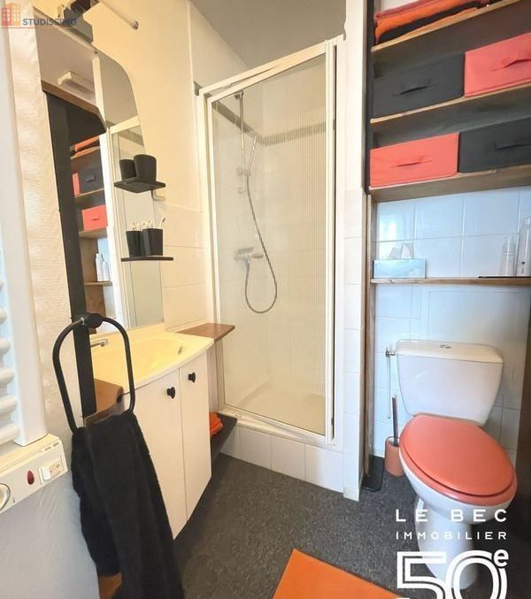 Studio meublé 26m² Vannes - Lumineux, dernier étage - Photo 6