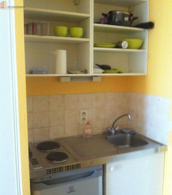 Studio meublé 21m² Vannes centre - Balcon exposé sud, vue jardins - Photo 1