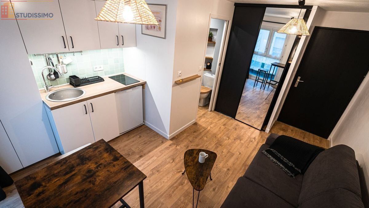 Studio meublé 15m² Vannes centre - Meublé, au calme - Photo 4
