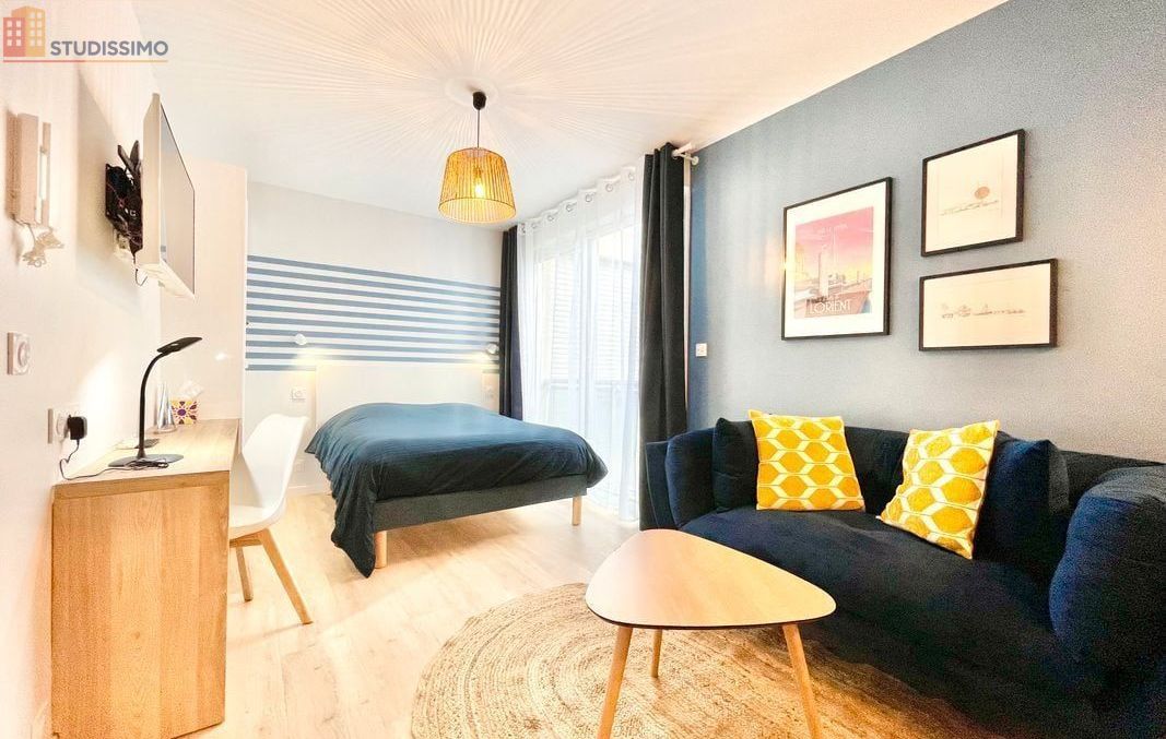Studio meublé 23m² Lorient centre - Calme, charmant - Photo 5