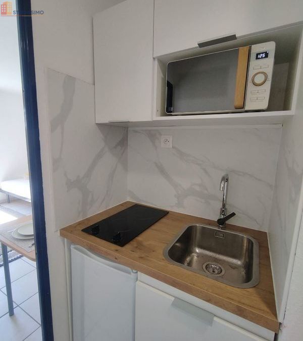 Studio 19m² Metz 57050 - Meublé, DPE D - Photo 2
