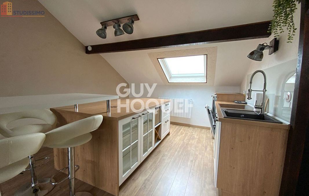 Studio meublé 40m² Porcelette 57890 - Étage élevé, lumineux - Photo 7