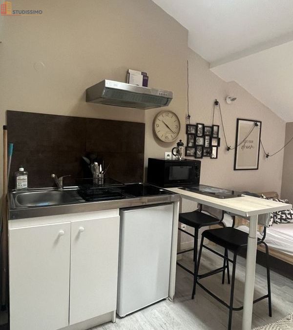 Studio 17m² Thionville - Dernier étage, lumineux - Photo 1