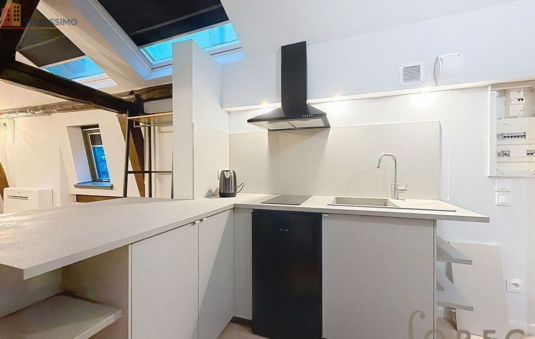 Studio 24m² Metz centre - Meublé, dernier étage - Photo 2